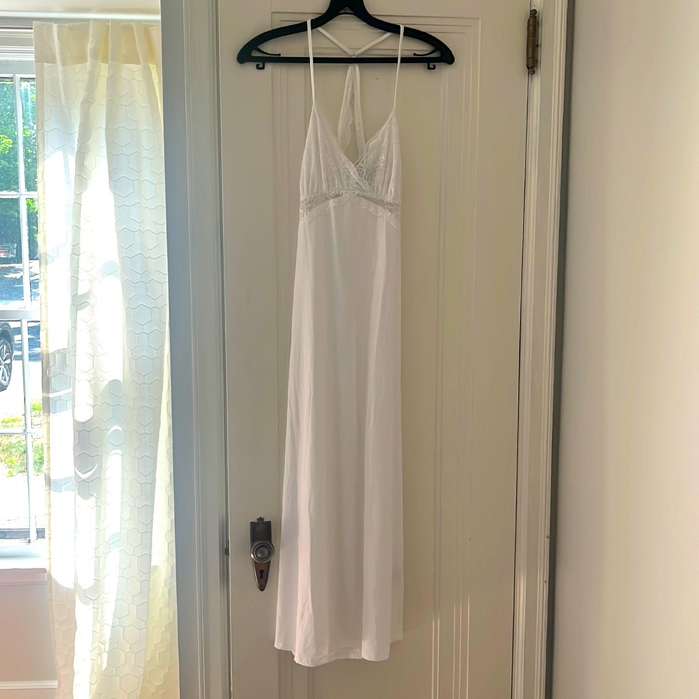 White Lace Nightgown